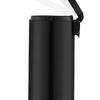 Papelera con Pedal 30L Negro Mate EKO Serene